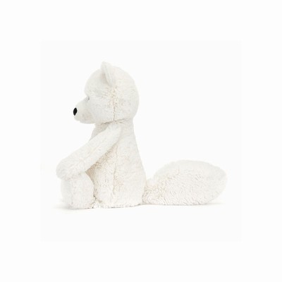 Jellycat Bashful Arctic Fox USA | 90687WOXS